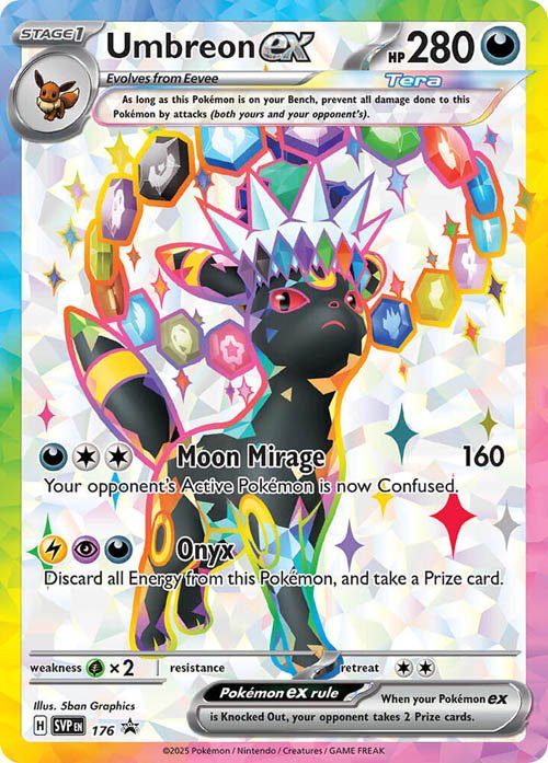 Umbreon ex - 176 SVP 176 (Copy)